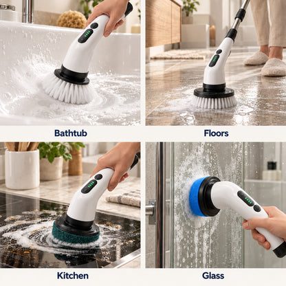 Cordless Electric Spin Scrubber