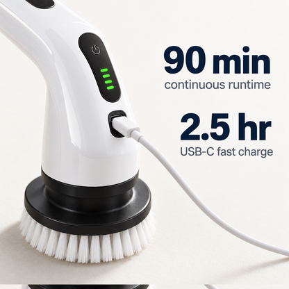 Cordless Electric Spin Scrubber