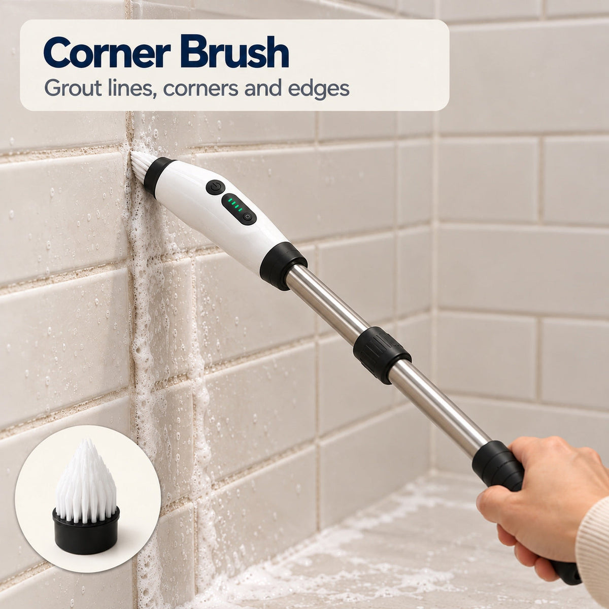 Cordless Electric Spin Scrubber
