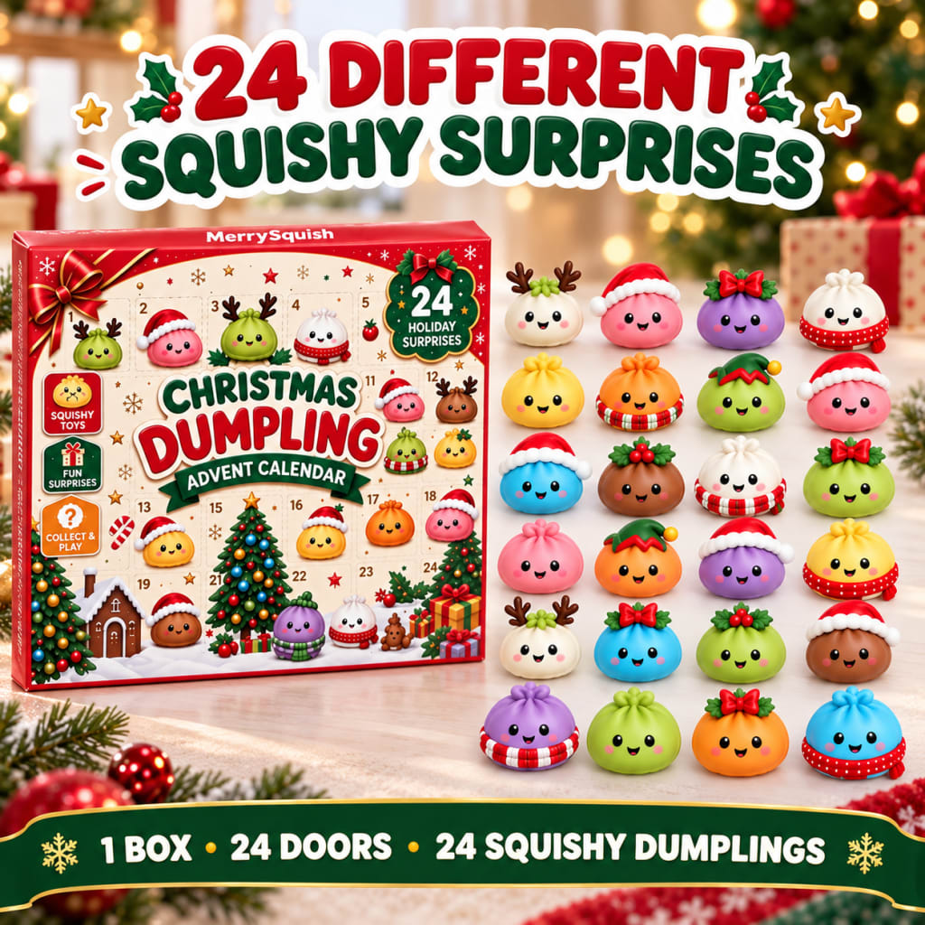 Dumpling Squishy Advent Calendar