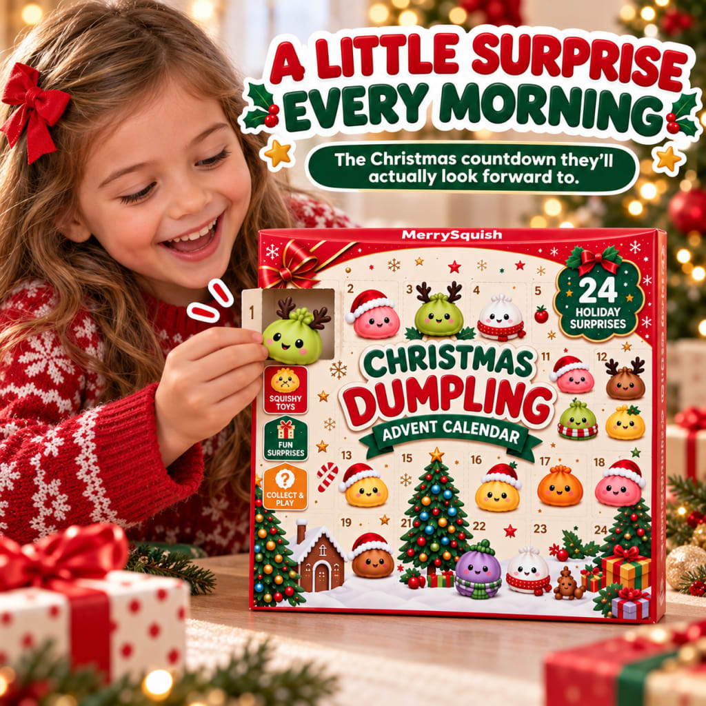 Dumpling Squishy Advent Calendar