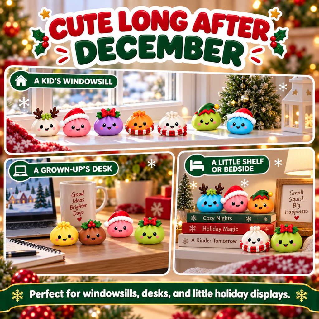 Dumpling Squishy Advent Calendar